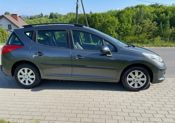 Peugeot 207 cena 10800 przebieg: 166800, rok produkcji 2008 z Dobczyce małe 232